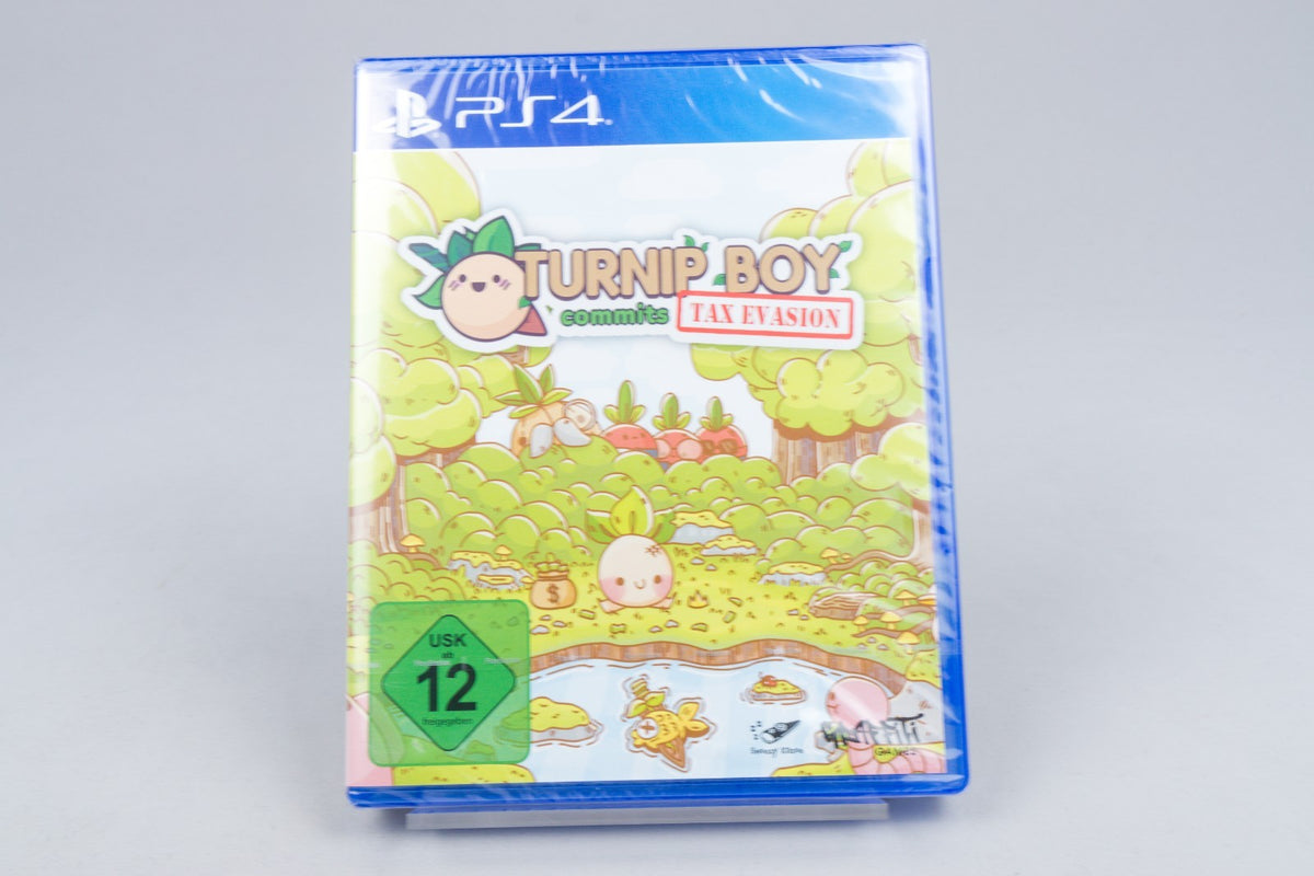 Playstation 4 *Turnip Boy Commits Tax Evasion* PS4 Neu / New