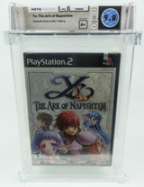 Playstation 2 *Y's: The Ark of Napishtim* PS2 Sealed WATA 9.8 A+ no VGA