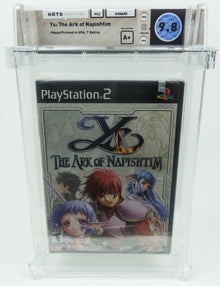 Playstation 2 *Y's: The Ark of Napishtim* PS2 Sealed WATA 9.8 A+ no VGA