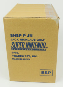 Super Nintendo *Jack Nicklaus Golf* SNES New Neu Ungeöffnet Shipping Box ESP