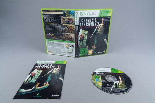 Sherlock Holmes: Crimes & Punishments Xbox 360 OVP mit Anleitung
