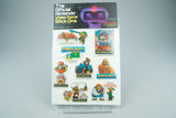 Official Nintendo Video Game Stick-Ons Stickers Super Mario Zelda 1988 New #1 +