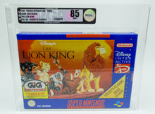 Super Nintendo *Disney's The Lion King* SNES VGA 85 Near Mint+