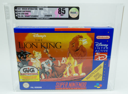 Super Nintendo *Disney's The Lion King* SNES VGA 85 Near Mint+