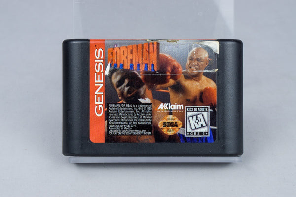 Foreman for Real Sega Genesis Modul NTSC-U/C