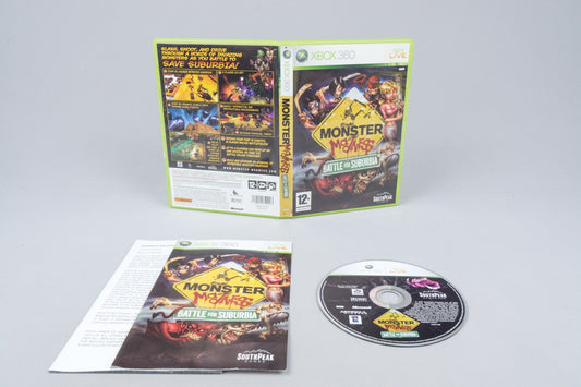 Xbox 360 *Monster Madness: Battle for Suburbia* OVP mit Anleitung