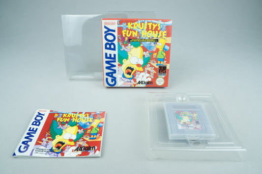 Nintendo Game Boy *Krusty's Fun House Featuring The Simpsons* CIB OVP FK-NOE