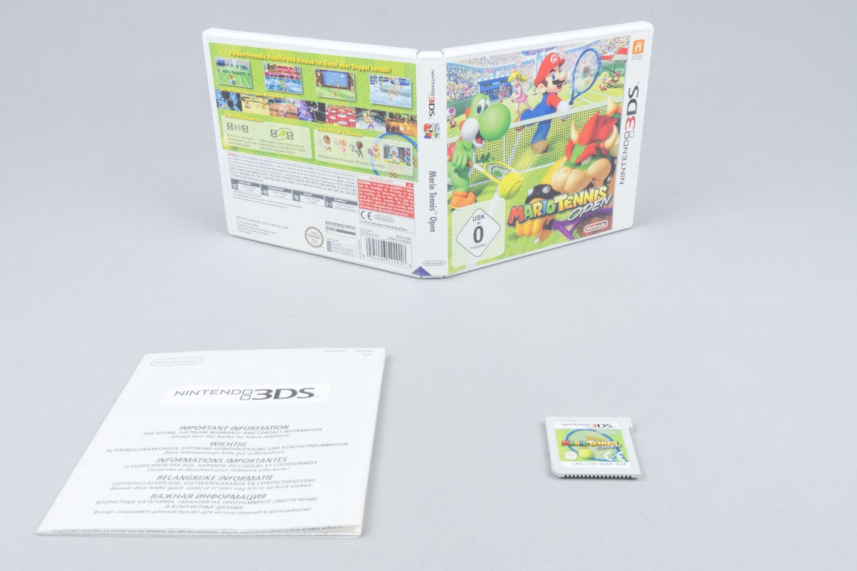 Nintendo 3DS *Mario Tennis Open* OVP #2