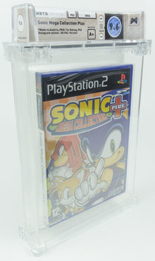 Playstation 2 *Sonic Mega Collection Plus* PS2 Sealed WATA 9.6 A+ no VGA