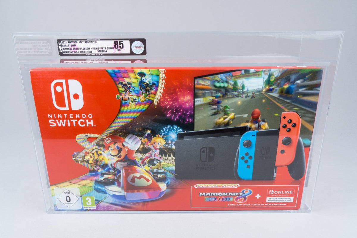 *Nintendo Switch + Mario Kart 8 Deluxe* New / Neu VGA 85