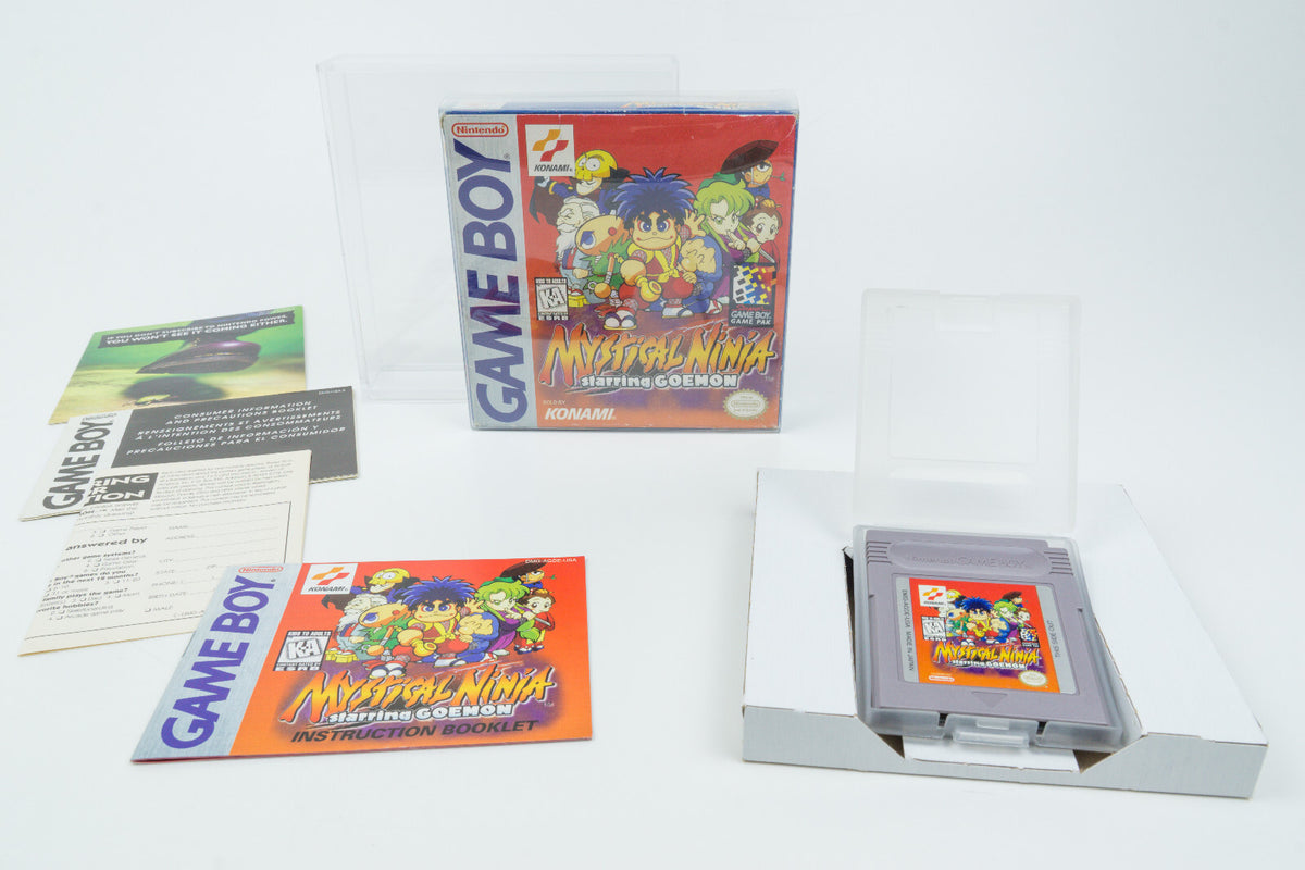 Nintendo Game Boy *Mystical Ninja Starring Goeman* CiB OVP Acrylcase AGDE-USA #2