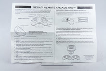 Sega Genesis *6 Button Remote Arcade System Wireless Controller Pad* OVP Mega Dr