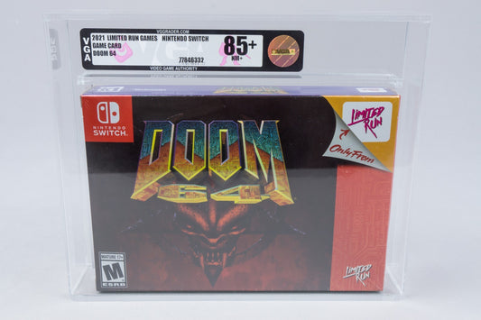 Nintendo Switch *DOOM 64 - Classic Edition* Sealed VGA 85+ Limited Run #081