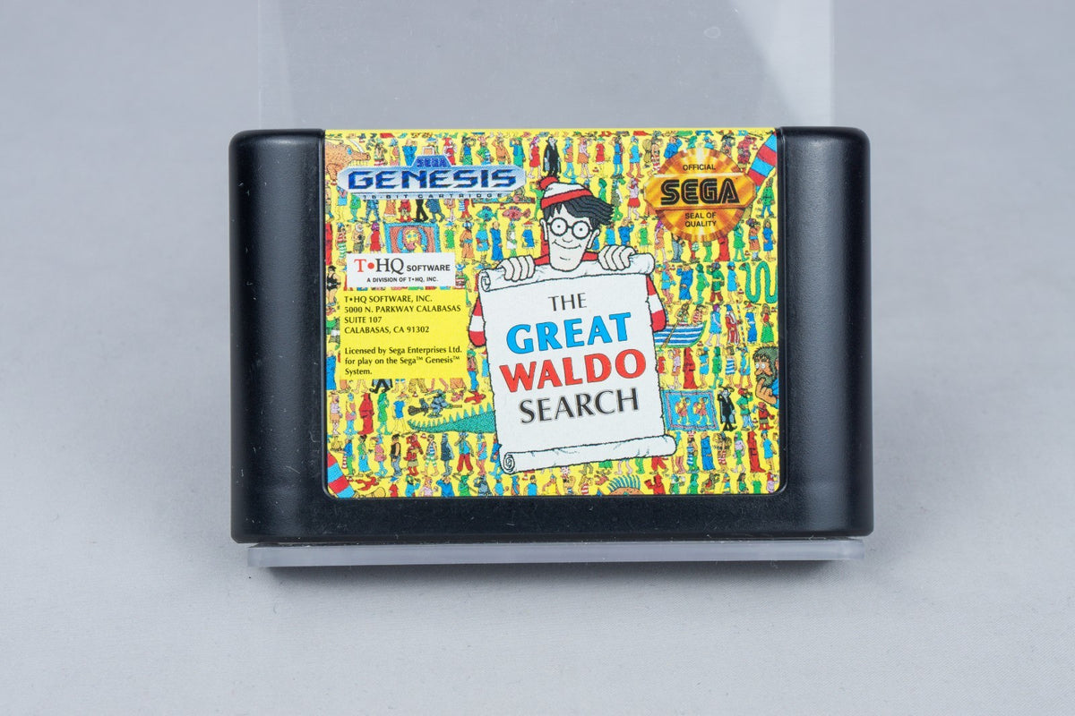 The Great Waldo Search Sega Genesis Modul NTSC-U/C