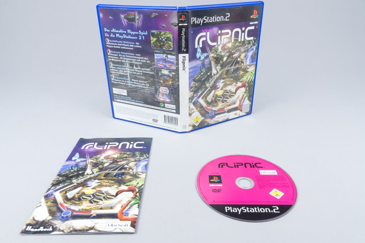 Playstation 2 *Flipnic* PS2 OVP mit Anleitung