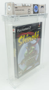 Playstation 2 *Shinobi* PS2 Sealed WATA 9.6 A+ no VGA