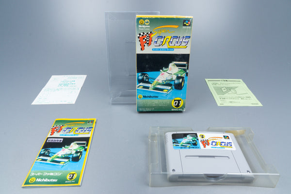 Super Famicom *Super F1 Circus* SFC OVP mit Anleitung Reg NTSC-J #2
