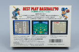 Famicom *Best Play Baseball '90* FC OVP mit Anleitung Reg Card NTSC-J