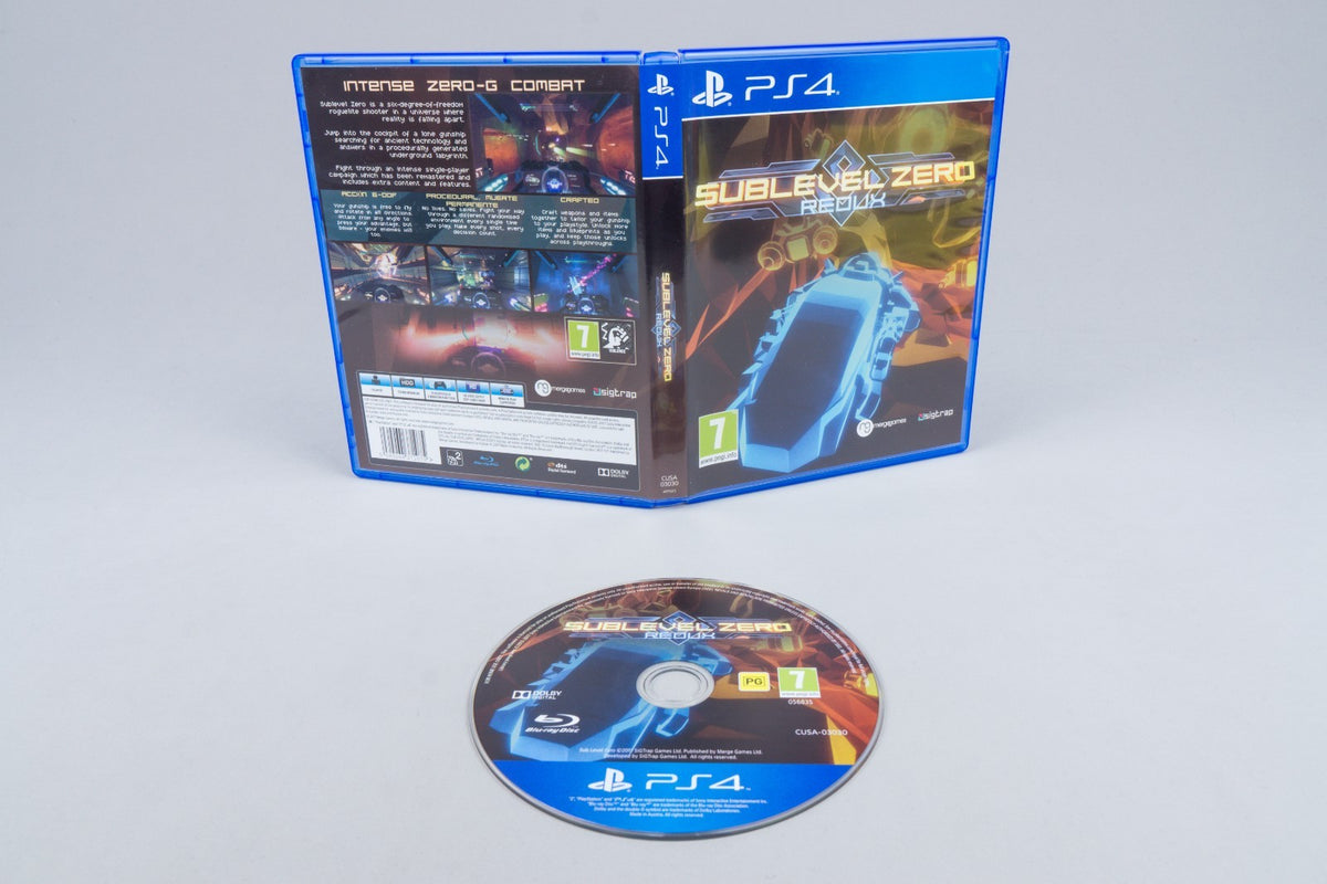 Playstation 4 *Sublevel Zero Redux* PS4 OVP