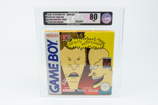 Nintendo Game Boy *Beavis & Butt-Head* GB VGA 80 Near Mint European