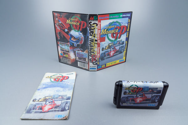 Sega Mega Drive *Super Monaco GP* OVP mit Anleitung NTSC-J