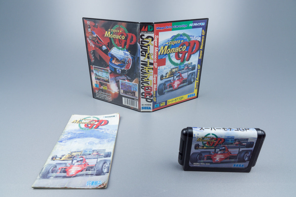 Sega Mega Drive *Super Monaco GP* OVP mit Anleitung NTSC-J