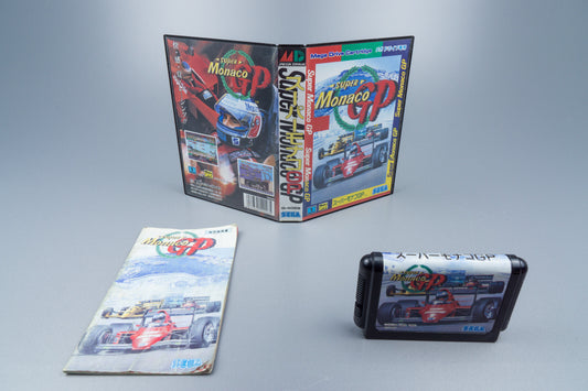 Sega Mega Drive *Super Monaco GP* OVP mit Anleitung NTSC-J