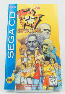 Sega CD *Fatal Fury Special* OVP mit Anleitung Longbox NTSC-U/C
