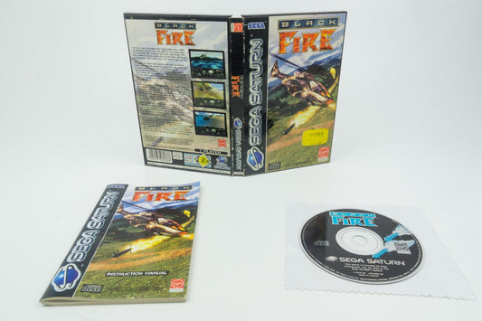 Sega Saturn *Black Fire* OVP mit Anleitung