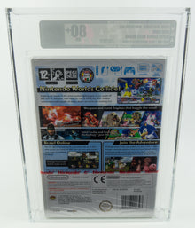 Nintendo Wii *Super Smash Bros. Brawl* VGA 80+ Near Mint Red Nintendo Strip