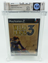 Playstation 2 *Wild Arms 3* PS2 WATA 9.4 A+ no VGA