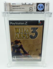 Playstation 2 *Wild Arms 3* PS2 WATA 9.4 A+ no VGA