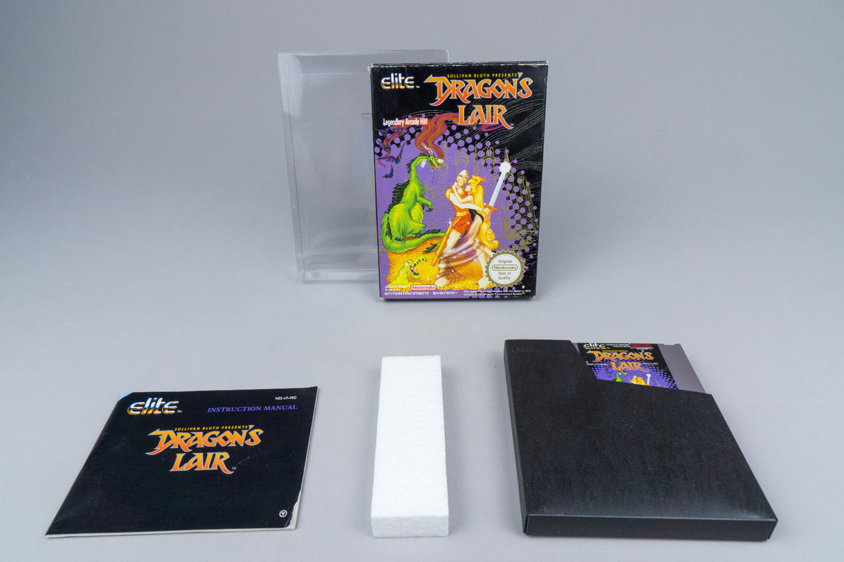 Nintendo NES *Dragon's Lair* OVP CIB PAL B L9-FRG
