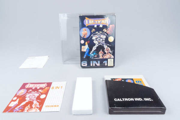 Nintendo NES *Caltron 6 in 1* CIB OVP NTSC-U/C USA