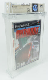 Playstation 2 *Burnout* PS2 Sealed WATA 9.4 A First Print no VGA