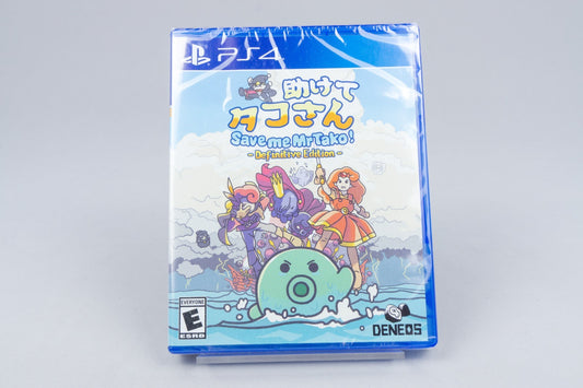 Playstation 4 *Save Me Mr Tako! Definitive Edition* PS4 Neu Limited Run #559