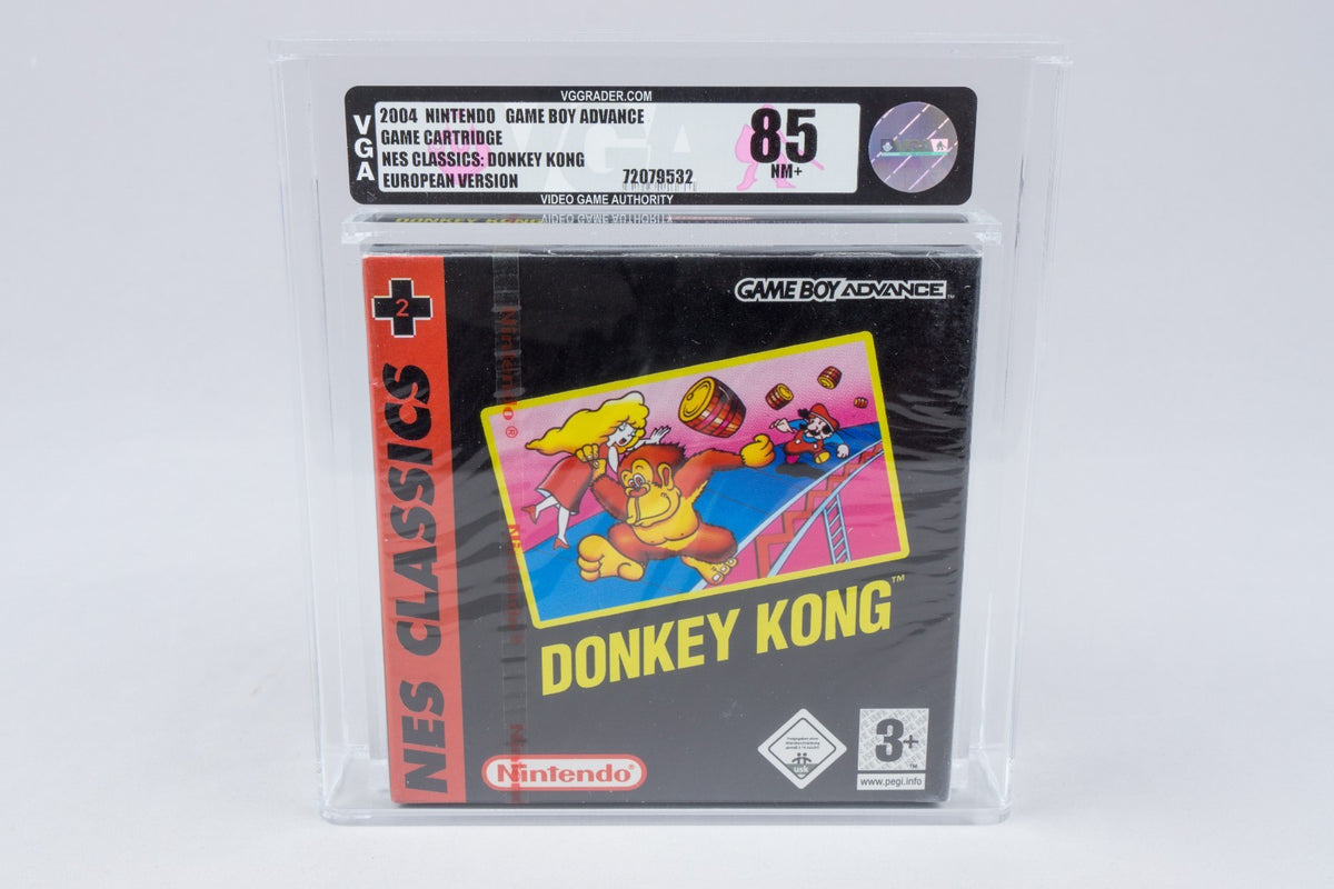Game Boy Advance *NES Classics: Donkey Kong* GBA Neu / Sealed VGA 85 Near Mint+