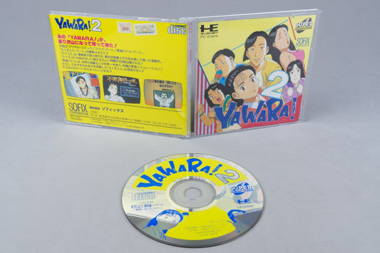 YAWARA! 2 PC Engine OVP CIB Super CD-ROM² NTSC-J