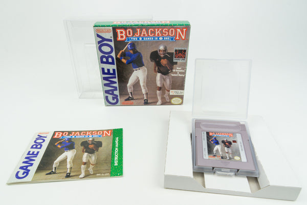 Nintendo Game Boy *Bo Jackson: Two Games in One* OVP CiB Anleitung BJ-USA