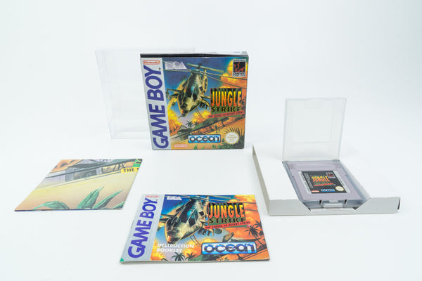 Nintendo Game Boy *Jungle Strike* OVP CiB Anleitung Poster AJGP-UKV