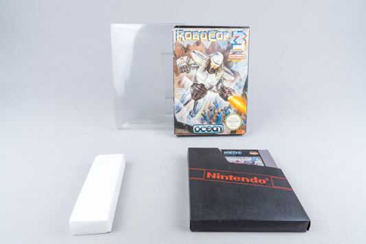 Nintendo NES *RoboCop 3* OVP PAL B R3-ESP +
