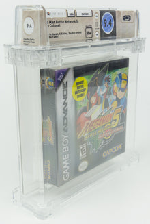 Game Boy Advance *Mega Man Battle Network 5 Team Colonel* GBA Sealed WATA 9.4 A+