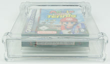 Game Boy Advance *Mario Power Tennis* GBA Sealed WATA 9.6 A++ Red Strip