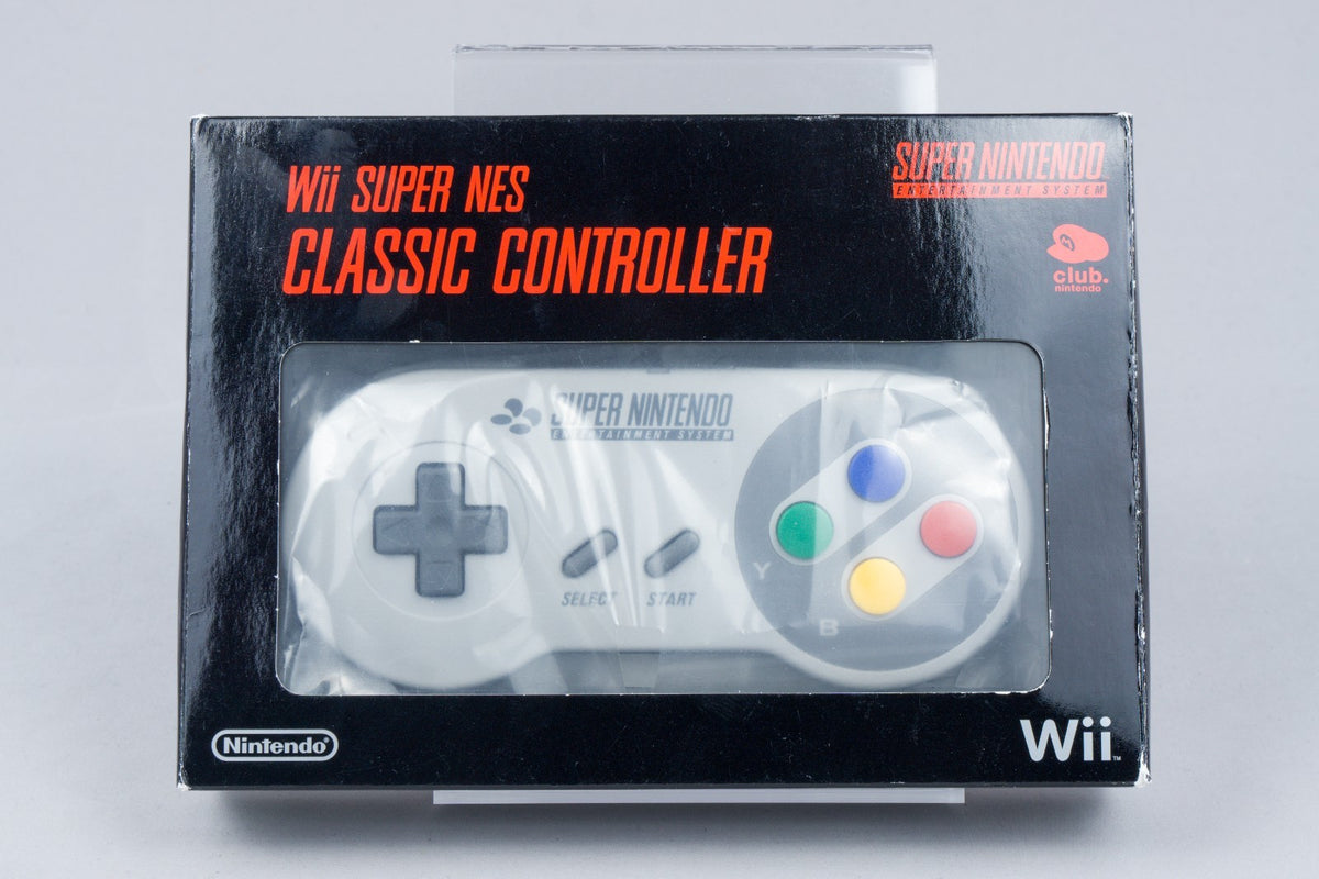 Nintendo Wii *Super NES Classic Controller* Club Nintendo Neu / New #3