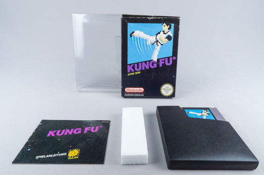 Nintendo NES *Kung Fu* OVP CIB PAL B SX-NOE +
