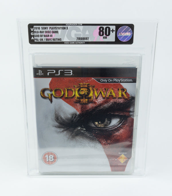 Playstation 3 God of War III PS3 New /Sealed VGA 80+ Near Mint USK 18