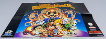 Super Nintendo *Super Adventure Island II* SNES CIB OVP Poster E4-UKV/NOE