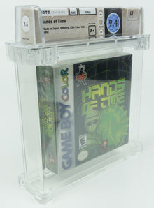 Game Boy Color *Hands of Time* New / Sealed WATA 9.4 A+ no VGA