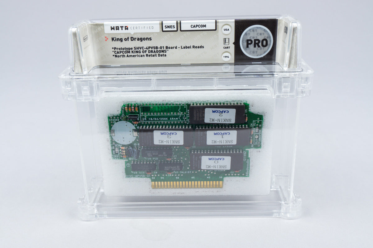 Super Nintendo *King of Dragons* SNES Prototype Wata