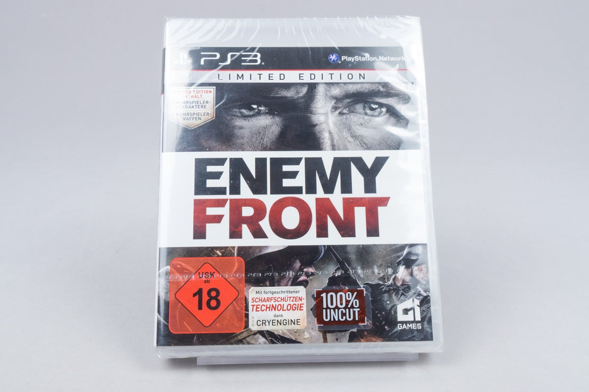 Playstation 3 *Enemy Front - Limited Edition* PS3 Neu / Sealed USK 18